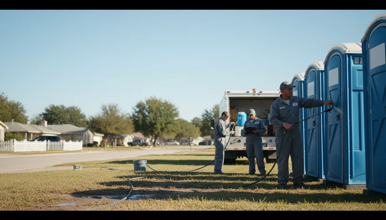 Long-Term Portable Toilet Rental in Fort Stockton, TX near me